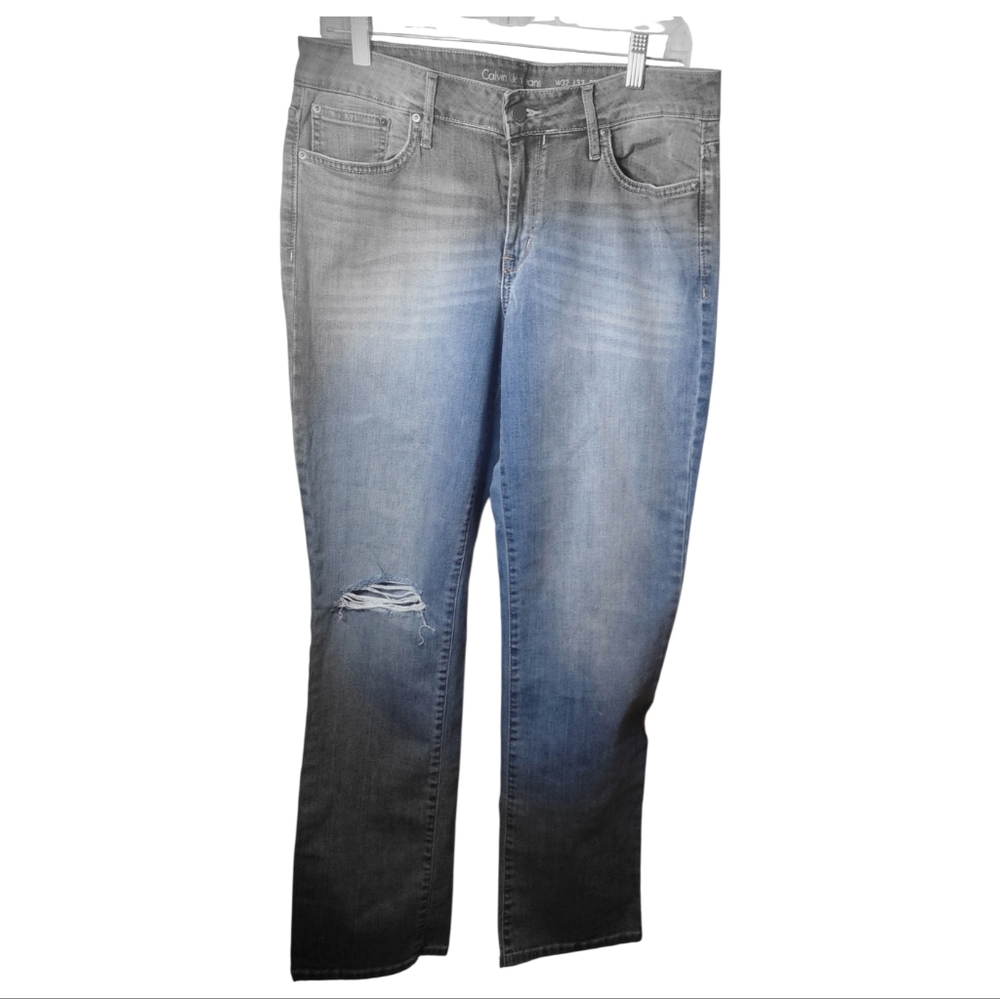 CALVIN KLEIN Mens Straight Leg Jeans  Straight Leg Size 32x32